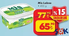 MİS LABNE 400 G fiyat ve kampanya bilgisi